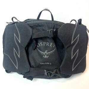 Osprey Talon 6 Lumbar Waist Pack Lightweight Hiking Belt Bag Black